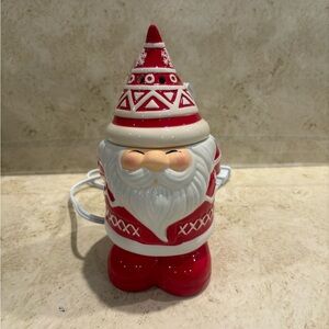 Scentsy Santa Claus Wax Warmer - Red and White